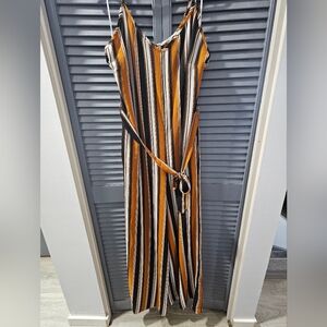 NWOT Bluenotes Jumpsuit (Size Large)